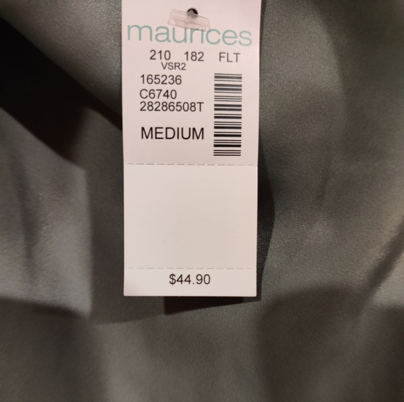 Maurices Solid Cowl Neck Satin Midi Dress Size M Medium Sage Fog - Picture 5 of 6